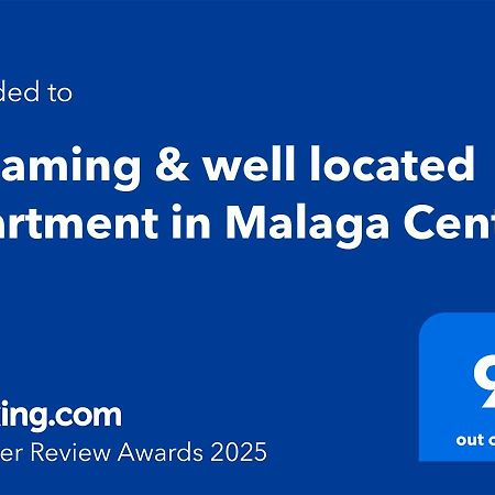 Gleaming & Well Located Apartment In Malaga Center Экстерьер фото